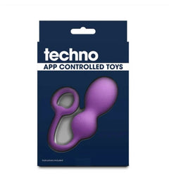 NS Novelties Techno Bop Violet – App-Controlled Rechargeable Kegel Vibrator
