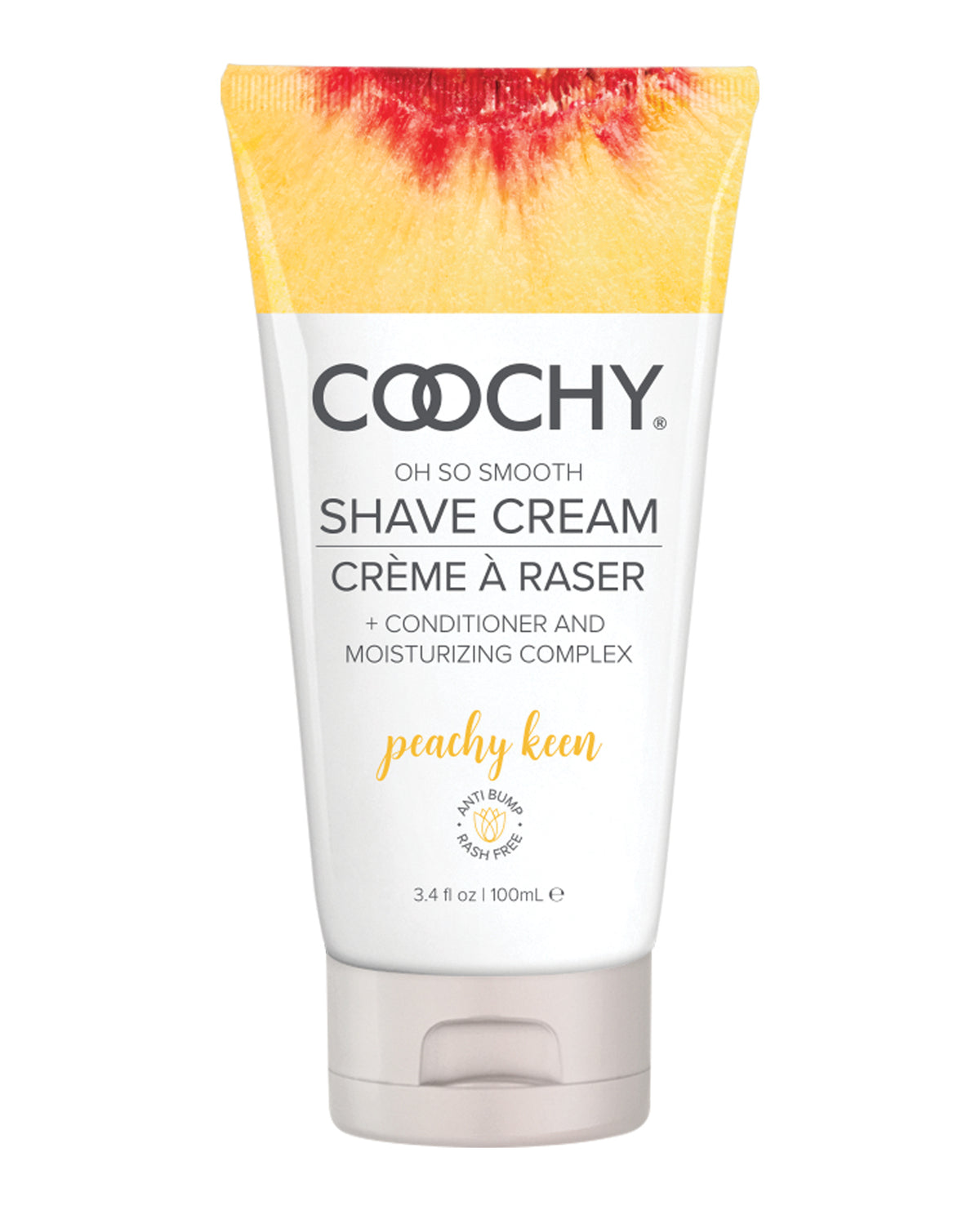 COOCHY Shave Cream - 3.4 oz Peachy Keen