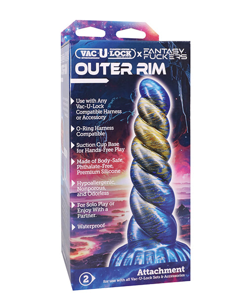 Vac-U-Lock x Fantasy Fuckers Outer Rim - Blue/Gold