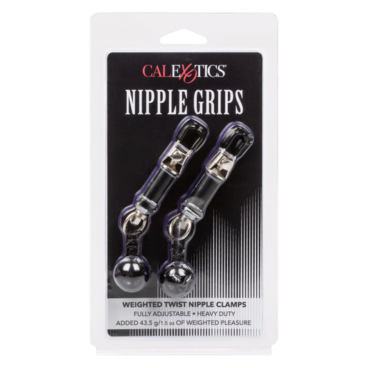 NIPPLE GRIPS WEIGHTED TWIST NIPPLE CLAMPS