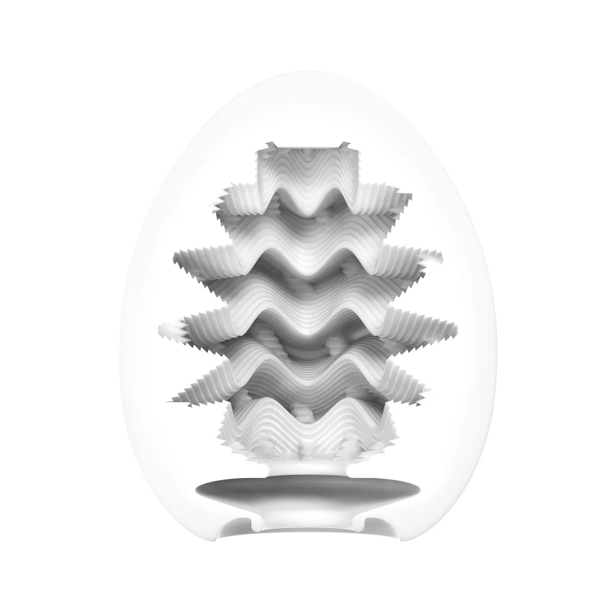 TENGA EGG WAVY – Disposable Stretchable Male Stroker with Wavy Texture