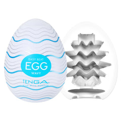 TENGA EGG WAVY – Disposable Stretchable Male Stroker with Wavy Texture