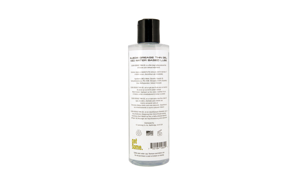 Elbow Grease H2O Thin Gel - 8.5 Oz.