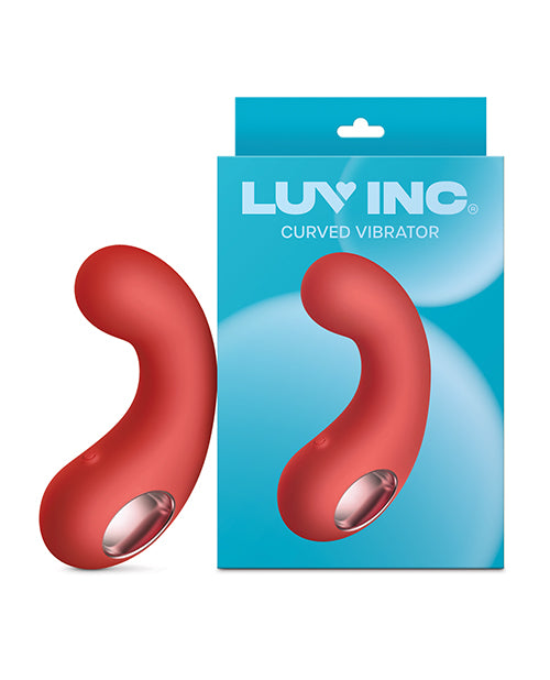 Luv Inc. Curved Vibrator - Red