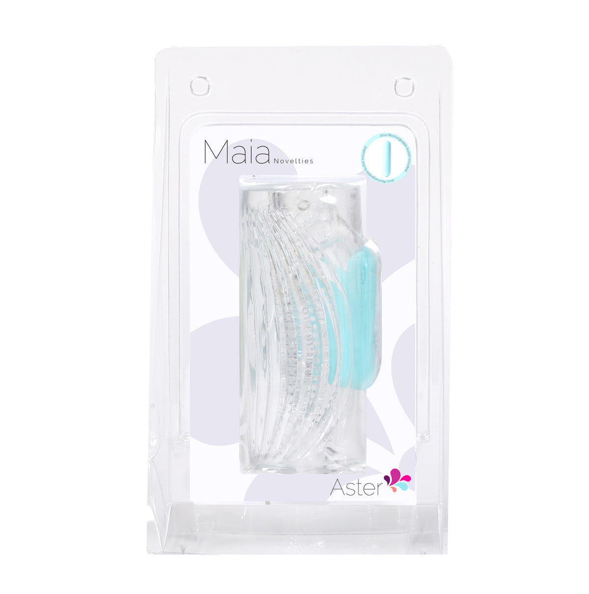 ASTER CLEAR STROKER W/ RECHARGEABLE BULLET