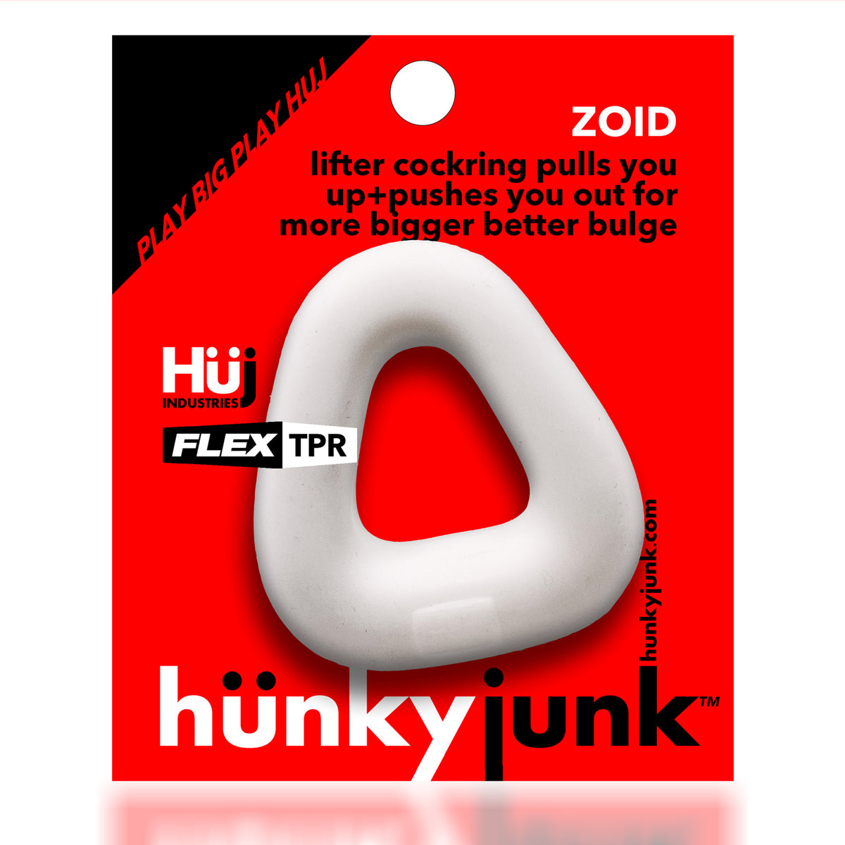 ZOID LIFTER COCKRING WHITE ICE (NET)