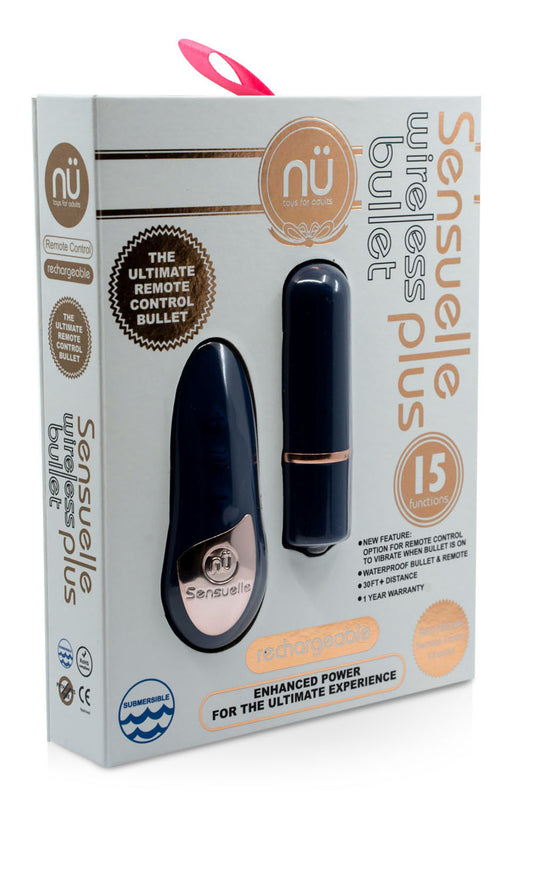 SENSUELLE BULLET PLUS NAVY BLUE (Out Beg Dec)