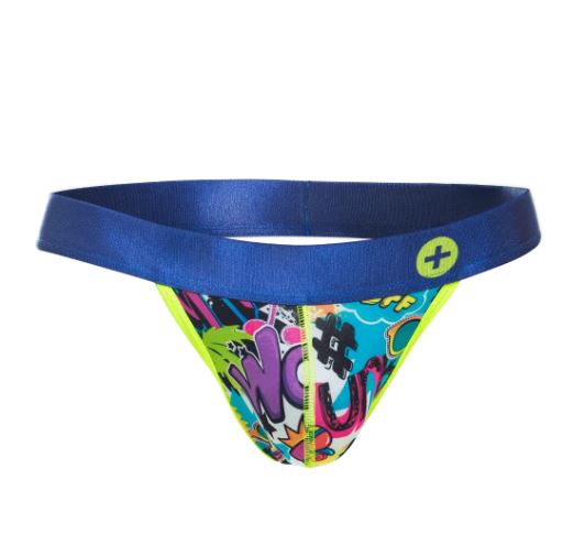 Male Basics Hipster Jockstrap Wow Large (Hanging Only)