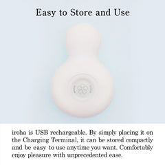 TENGA iroha MIDORI – Rechargeable Silicone Personal Massager