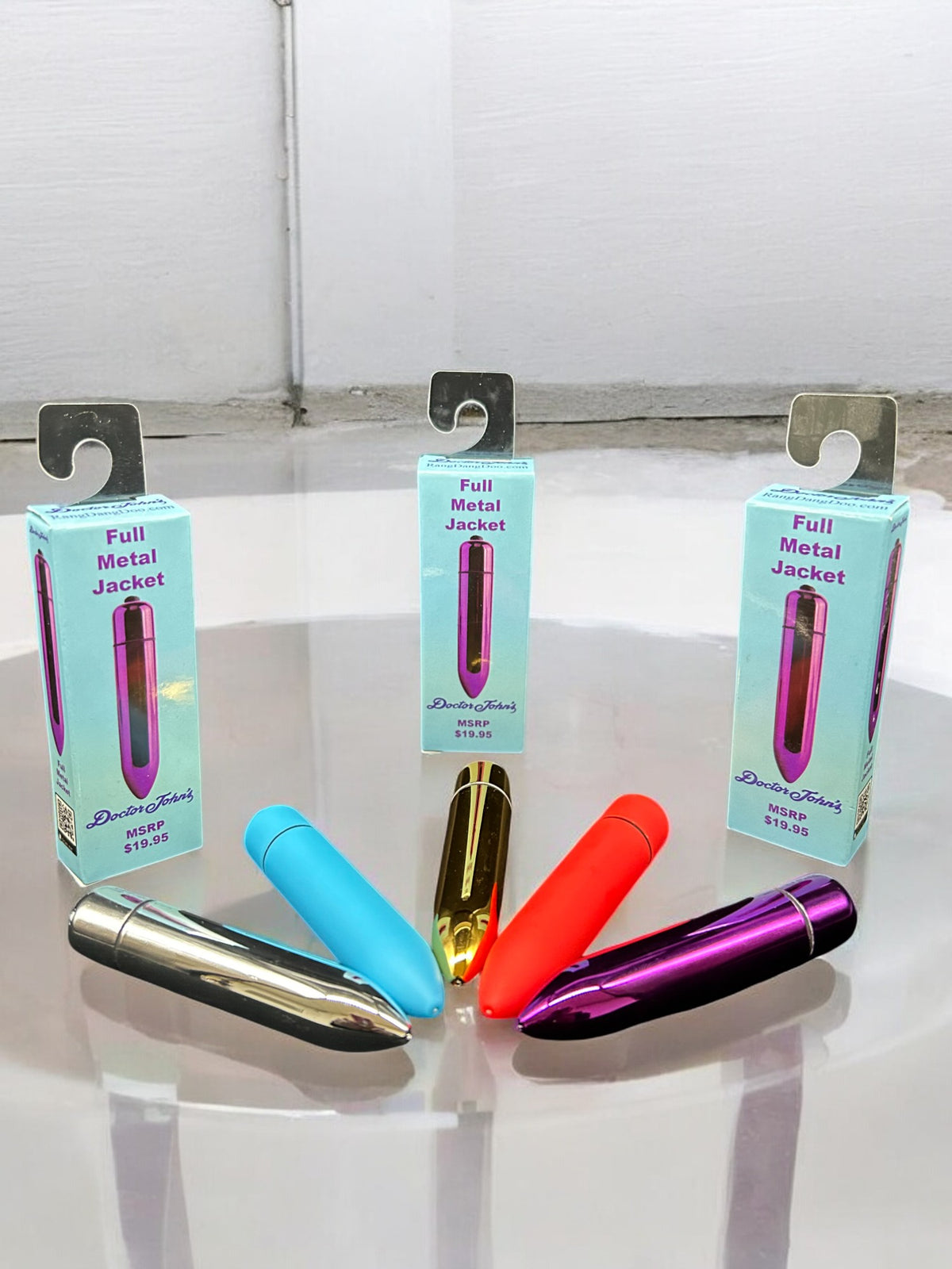 Doctor John’s Full Metal Jacket – Battery‑Operated Personal Massager