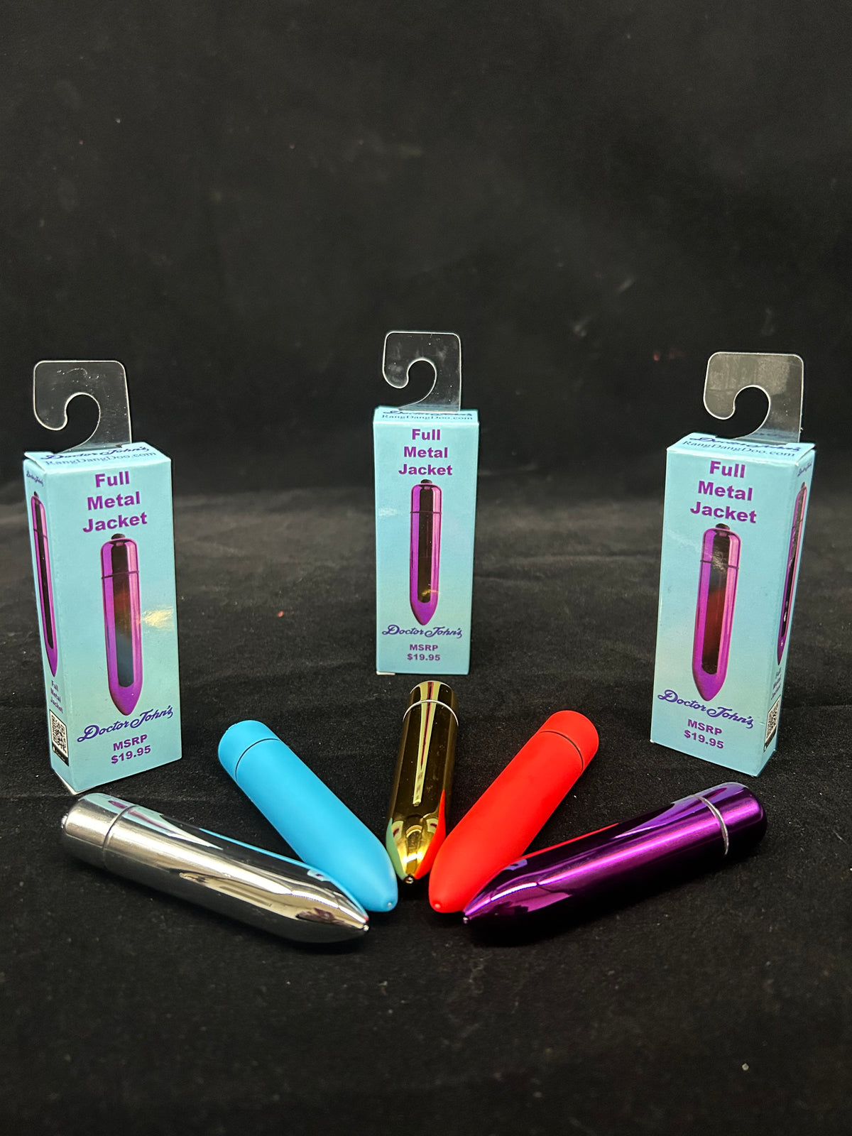 Doctor John’s Full Metal Jacket – Battery‑Operated Personal Massager