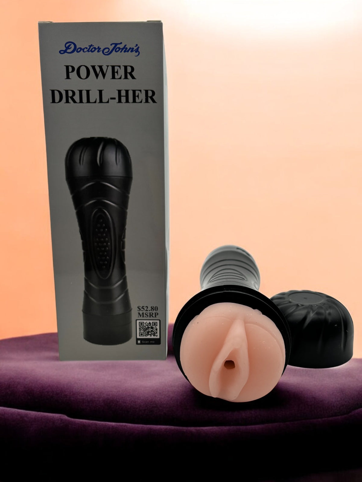 Doctor John’s Power Drill Her – Vibrating Masturbator