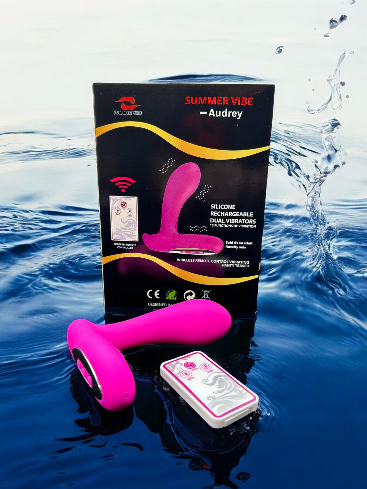 Audry Remote-Controlled Panty Teaser | 12-Function Adult Toy