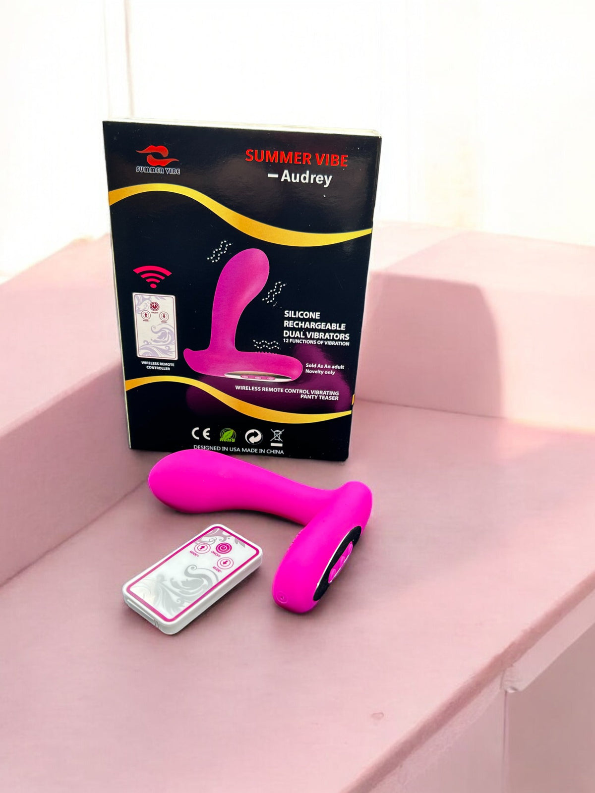 Audry Remote-Controlled Panty Teaser | 12-Function Adult Toy