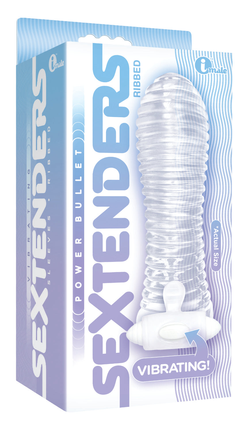 THE 9'S VIBRATING SEXTEND RIBBED