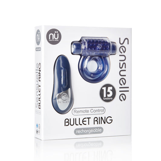 SENSUELLE R/C BULLET RING BLUE