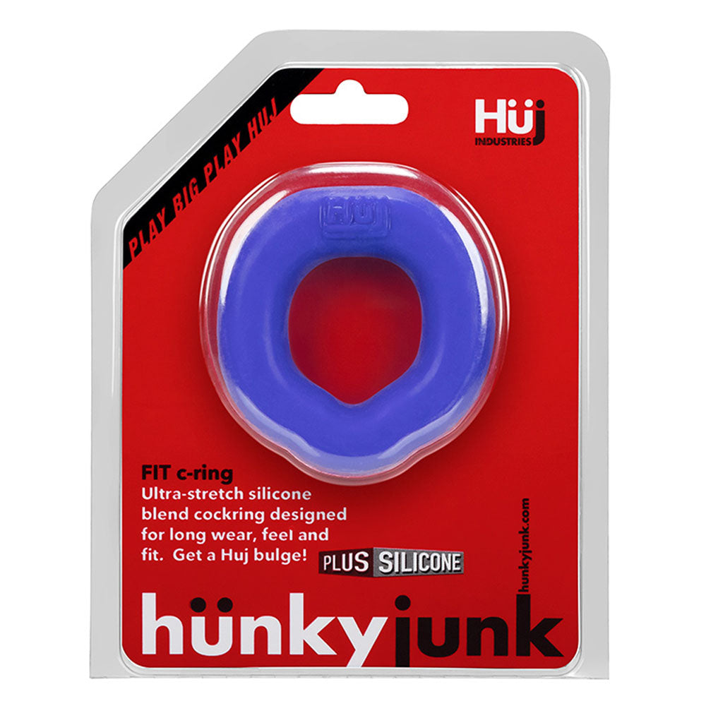HUNKYJUNK FIT ERGO C-RING COBALT (NET)