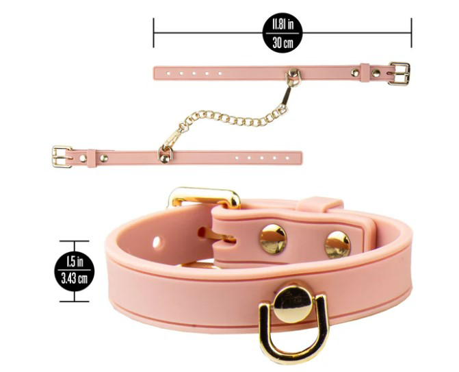 Temptasia Ardor Wrist and Ankle Restraints - Pink