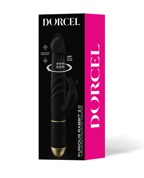Dorcel Thrusting & Spinning Furious Rabbit 2.0 - Black
