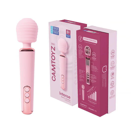 Intense Camtoyz Wand Vibrator With App - Pink