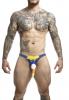 MALE BASICS DNGEON CROPTOP COCKRING HARNESS GOLDEN O/S