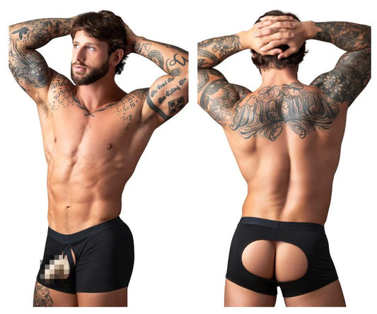 Male Power Ultimate Stud Duo CRR Moonshine Mini Light Blue S/M – Sheer Mesh Pouch Brief