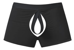 Male Power Ultimate Stud Duo CRR Moonshine Mini Light Blue S/M – Sheer Mesh Pouch Brief