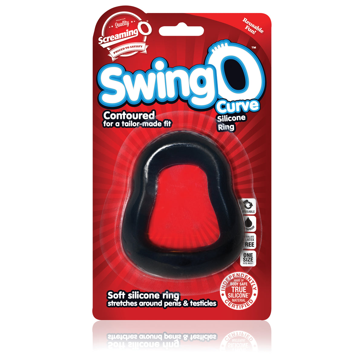 SCREAMING O SWING O CURVED BLACK C-RING