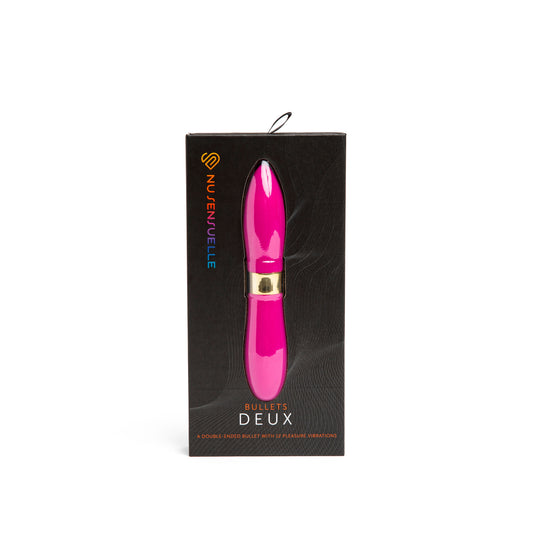 SENSUELLE DOUBLE ENDED DEUX BULLET MAGENTA