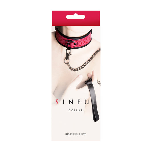 Sinful 2In Collar Pink