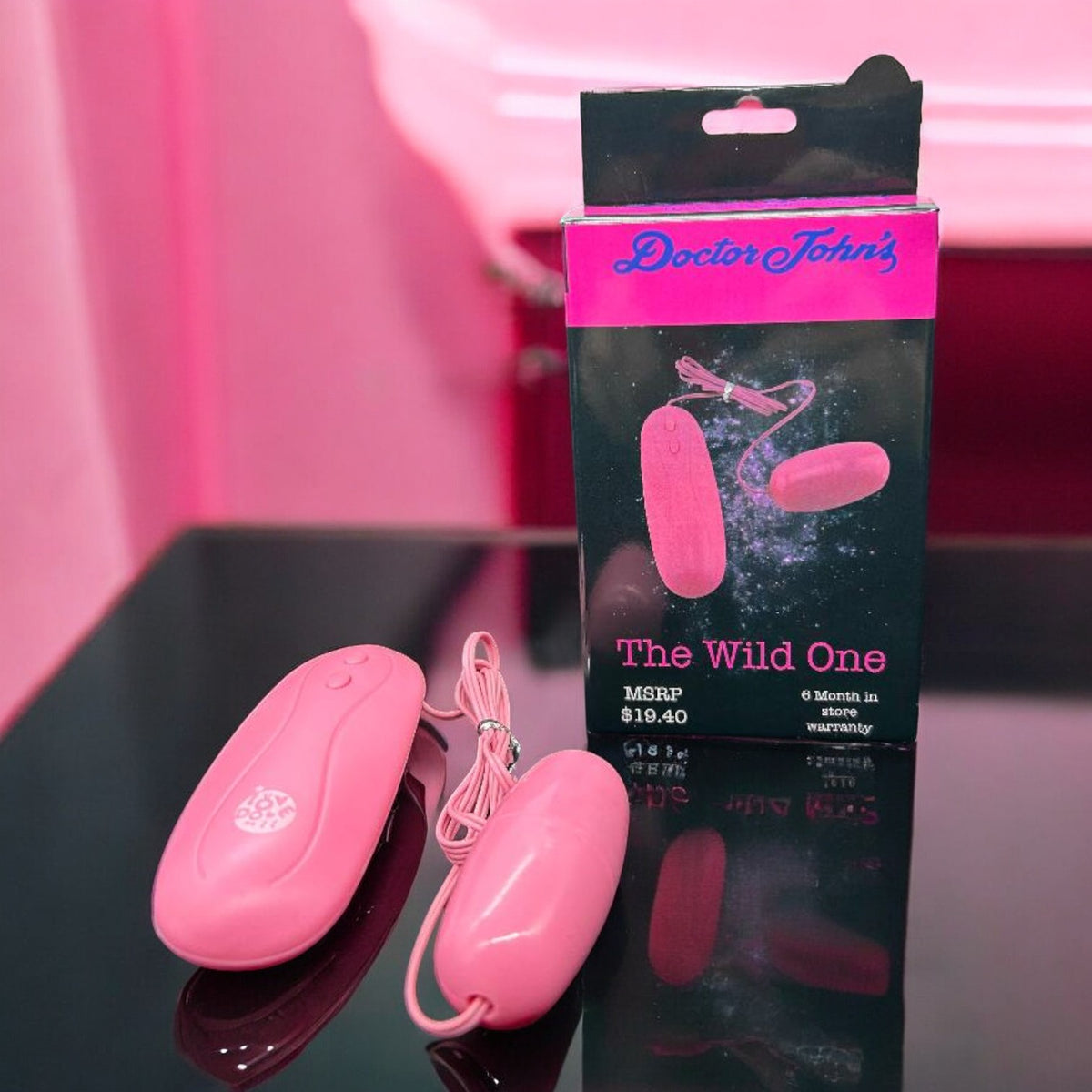 SEO Title: Doctor John’s Wild One Egg | Quiet Multi-Speed Vibrator