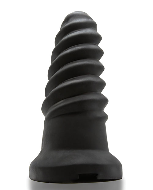 Oxballs Screwdhole Screw'd-in Open Tip Masturbator - Black