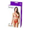 Classic Two-Piece Intimate Apparel Set – Red