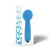 PETITES LIL EXCLAIM MINI WAND VIBRATOR BLUE