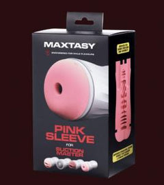 MAXTASY SUCTION SLEEVE STANDARD PINK REPLACEMENT