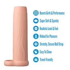 Performance 5.75 Inch Enhancement Sleeve - Beige