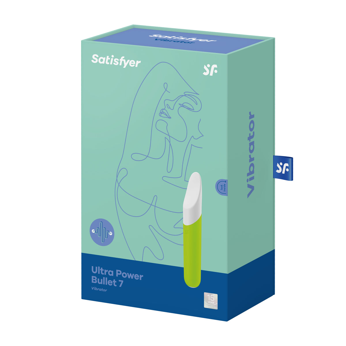 SATISFYER ULTRA POWER BULLET 7 GLIDER GREEN (NET)