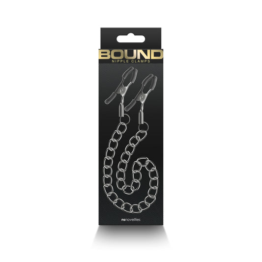 BOUND NIPPLE CLAMPS DC2 GUNMETAL