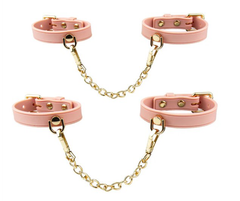 Temptasia Ardor Wrist and Ankle Restraints - Pink