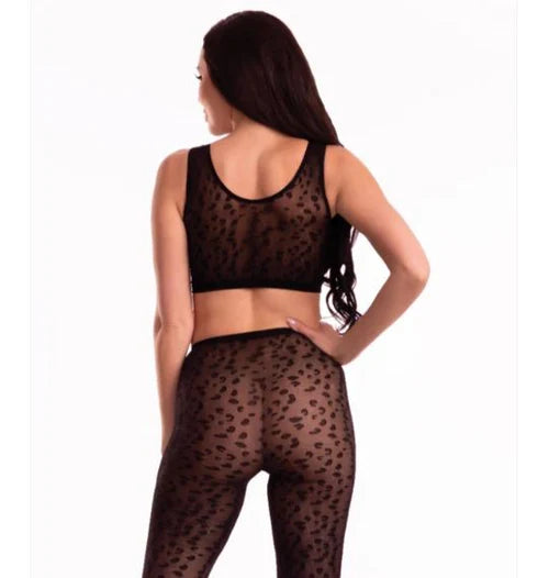 Full Circle Savage Me Hot Kitty 2PC Set – Black