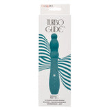 Turbo Glide Ripple Rechargeable Silicone Vibrator – Waterproof Textured G-Spot Massager by CalExotics
