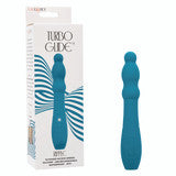 Turbo Glide Ripple Rechargeable Silicone Vibrator – Waterproof Textured G-Spot Massager by CalExotics
