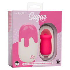 CalExotics Sugar Craze – Rechargeable Flickering Tongue Stimulator