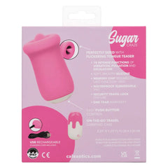 CalExotics Sugar Craze – Rechargeable Flickering Tongue Stimulator