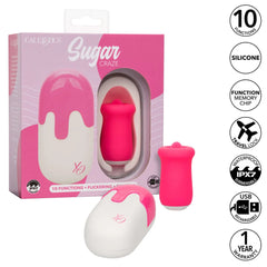 CalExotics Sugar Craze – Rechargeable Flickering Tongue Stimulator