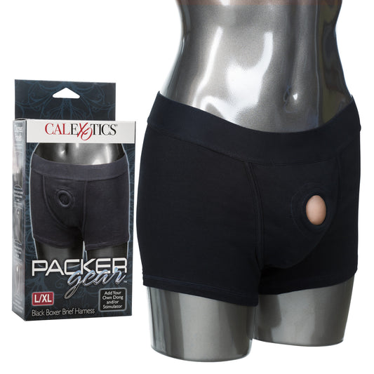 Packer Gear Black Boxer Harness L/Xl