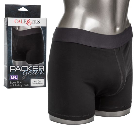 Packer Gear Boxer Brief W/ Packing Pouch M/L