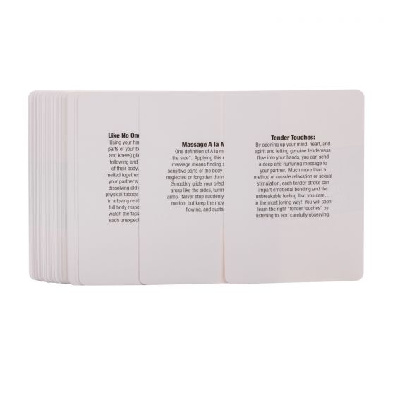 CalExotics Touch Me Erotic Massage Card Game