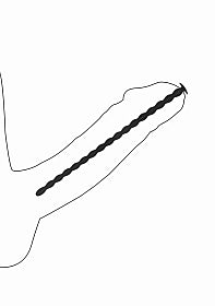 Ouch Silicone Spiral Screw Plug Set Advanced Urethral Sounding Black – 4-Piece