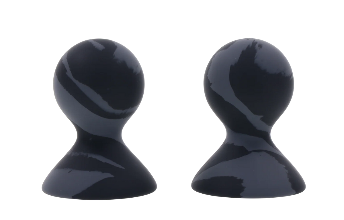 Velvet Noir Silicone Nipple Suckers – Premium Suction Stimulation Cups | Sportsheets